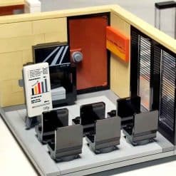 PINBAO 7702 The Office Building Boss on top Nova Town Street View 3711Pcs Modular Building Blocks Kids Toy PINBAO 7702 The Office Building Boss on top Nova Town Street View Modular Building Blocks