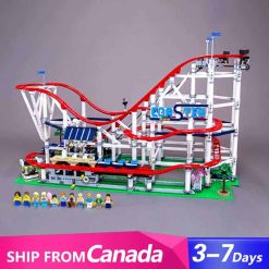 Roller Coaster 10261 Lepin 15039 Theme Park Building Blocks Kids Toys