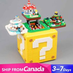 60144 Super Mario 64 Question Mark Block 71395 Ideas Creator Building Blocks Kids Toys
