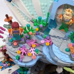 The Little Mermaid Royal Clamshell 43225 Ideas Creator 1808Pcs Building Blocks Kids Toy 68009 The Little Mermaid Royal Clamshell 68009 Ideas Creator Building Blocks