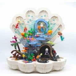 The Little Mermaid Royal Clamshell 68009 Ideas Creator Building Blocks