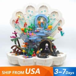 The Little Mermaid Royal Clamshell 68009 Ideas Creator Building Blocks