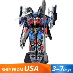 Transformers Optimus Prime Auto Bots K-BOX V5006 DJ-Rambo Man Building Blocks Kids Toy