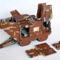 Star Wars Mandalorian Jawas Sandcrawler 75059 Full Interior 3296Pcs Building Blocks Kids Toy 80038 Star Wars Mandalorian Jawas Sandcrawler 75059 80038 Full Interior Building Blocks Kids Toy