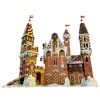 Gingerbread Winter Castle MOC-130576 Medieval Winter Castle Modular Building Blocks