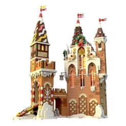 Gingerbread Winter Castle MOC-130576 Medieval Winter Castle Modular 3971Pcs Building Blocks Kids Toy Gingerbread Winter Castle MOC-130576 Medieval Winter Castle Modular Building Blocks