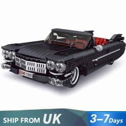 Mould King 10012 Cadillac Eldorado Technic Super Race Car Building Blocks Bricks