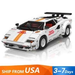 Mould King 10045 Lamborghini Countach Technic Super Race Car Building Blocks Bricks