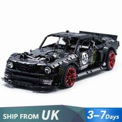 Mould King 13108 Ford Mustang Hoonicorn Technic Rally Race Car ideas creator Building Blocks Kids Toys