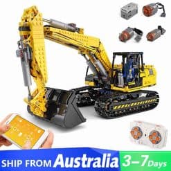 Mould King 13112 Excavator Truck Mechanical Digger Technic Remote Control Building blocks Kids Toy