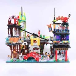 Ninjago City Market 71799 Ninjago Movie Masters of Spinjitzu Building Blocks Bricks Kids Toy LEJI 90050