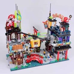 Ninjago City Market 71799 Ninjago Movie Masters of Spinjitzu 6163Pcs Building Blocks Bricks Kids Toy LEJI 90050 Ninjago City Market 71799 Ninjago Movie Masters of Spinjitzu Building Blocks Bricks Kids Toy LEJI 90050