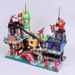 Ninjago City Market 71799 Ninjago Movie Masters of Spinjitzu 6163Pcs Building Blocks Bricks Kids Toy LEJI 90050 Ninjago City Market 71799 Ninjago Movie Masters of Spinjitzu Building Blocks Bricks Kids Toy LEJI 90050