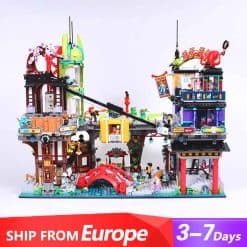 Ninjago City Market 71799 Ninjago Movie Masters of Spinjitzu Building Blocks Bricks Kids Toy LEJI 90050