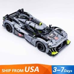 Peugeot 9X8 Le Mans Hybrid Hypercar 42156 Technic Race Car Building Blocks Kids Toy 99033