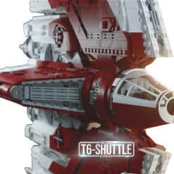 Reobrix 99006 Star Wars Ahsoka Tano Jedi T6 Shuttle UCS Space Ship 5749Pcs Building Blocks Kids Toy Star Wars Ahsoka Tano Jedi T6 T-6 Shuttle MOC-154120 UCS Space Ship Building Blocks