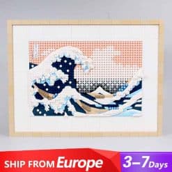 Hokusai The Great Wave Art and Crafts 31208 Ideas Creator 92806 Building Blocks