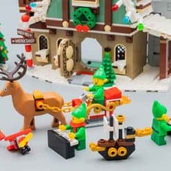Elf Club House Winter Village 10275 Ideas Creator Expert Series 1197Pcs Modular Building Blocks Bricks Kids Toy 77018 Elf Club House Winter Village 10275 77018 Ideas Creator Modular Building Blocks Bricks Kids Toy