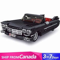 Mould King 10012 Cadillac Eldorado Technic Super Race Car Building Blocks Bricks Kids Toy