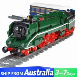 Mould King 12007 German BR18 201 Express Train Locomotive Technic with RC Building Blocks