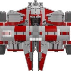 Mould King 21047 Interstellar Ring Fighter Star Wars Jedi Star Fighter Hyper Rings Building Blocks