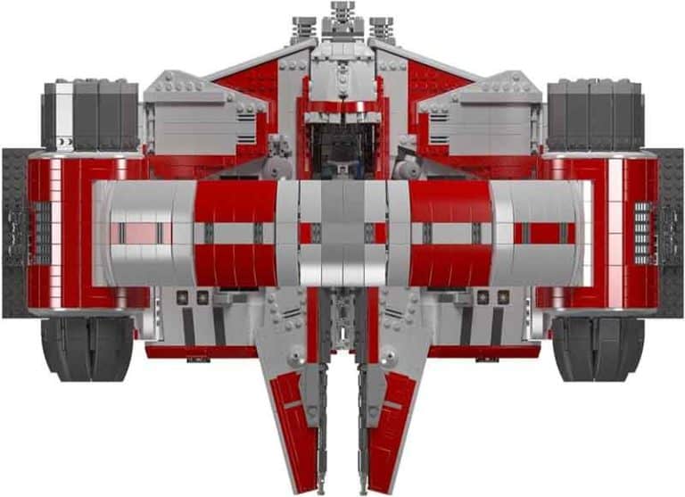 Interstellar Ring Module Mould King 21047 Interstellar Ring Fighter Star Wars Jedi Star Fighter ...