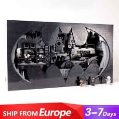 The Batman Batcave Shadow Box 76252 87085 Technic DC Justice League Building Blocks