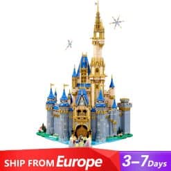 Disney Castle Princess 43222 71040 95658 Ideas Creator Expert Series Modular Building Blocks Bricks Kids Toy