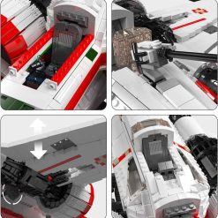 Mould King 21044 Star Wars ARC-170 Jedi Star Fighter 4689Pcs Building Blocks Kids Toy Mould King 21044 Star Wars ARC-170 Jedi Star Fighter Building Blocks Kids Toy