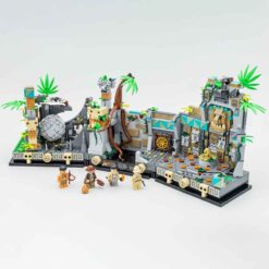 Indiana Jones Temple of the Golden Idol 77015 Ideas Creator Expert Series 1545Pcs Building Blocks Bricks Kids Toy 10091 Indiana Jones Temple of the Golden Idol 77015 10091 Ideas Building Blocks Bricks Kids Toy