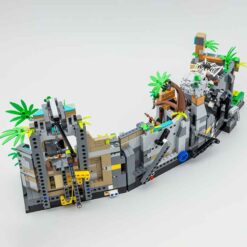 Indiana Jones Temple of the Golden Idol 77015 Ideas Creator Expert Series 1545Pcs Building Blocks Bricks Kids Toy 10091 Indiana Jones Temple of the Golden Idol 77015 10091 Ideas Building Blocks Bricks Kids Toy