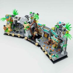 Indiana Jones Temple of the Golden Idol 77015 Ideas Creator Expert Series 1545Pcs Building Blocks Bricks Kids Toy 10091 Indiana Jones Temple of the Golden Idol 77015 10091 Ideas Building Blocks Bricks Kids Toy