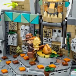 Indiana Jones Temple of the Golden Idol 77015 Ideas Creator Expert Series 1545Pcs Building Blocks Bricks Kids Toy 10091 Indiana Jones Temple of the Golden Idol 77015 10091 Ideas Building Blocks Bricks Kids Toy