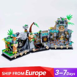 Indiana Jones Temple of the Golden Idol 77015 10091 Ideas Building Blocks Bricks Kids Toy