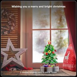 Mould King 10090 Christmas Tree 688Pcs Ornament Xmas Tree Toy Building Blocks Toys Mould King 10090 Christmas Tree 688Pcs Ornament Xmas Tree Toy Building Blocks Toys - Image 3