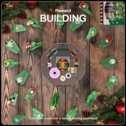 Mould King 10090 Christmas Tree 688Pcs Ornament Xmas Tree Toy Building Blocks Toys Mould King 10090 Christmas Tree 688Pcs Ornament Xmas Tree Toy Building Blocks Toys - Image 4