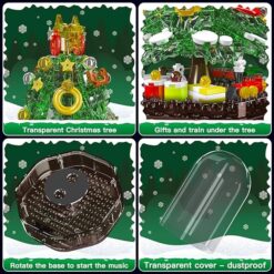 Mould King 10090 Christmas Tree 688Pcs Ornament Xmas Tree Toy Building Blocks Toys Mould King 10090 Christmas Tree 688Pcs Ornament Xmas Tree Toy Building Blocks Toys - Image 2