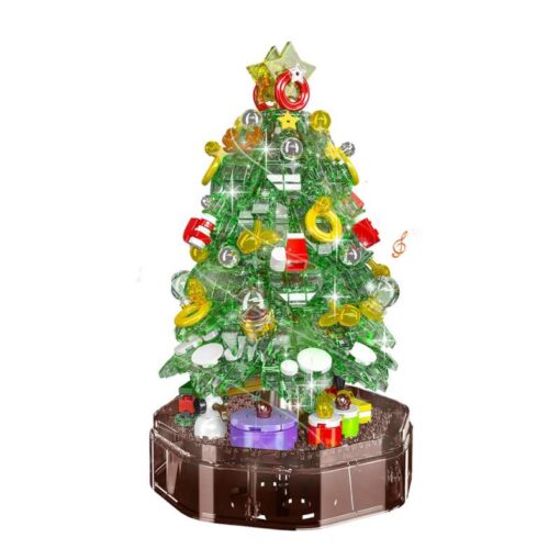 Mould King 10090 Christmas Tree Decoration Ornament Xmas 688Pcs ...