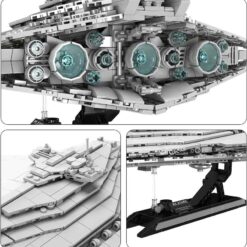 Mould King 21072 Star Wars Renaissance Class Star Destroyer Dreadnought 1751Pcs Building Blocks Kids Toy Mould King 21072 Star Wars Renaissance Class Star Destroyer Dreadnought Building Blocks