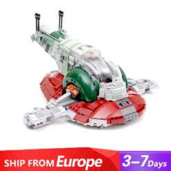 Star Wars Mandalorian Slave 1 Ship 20th Anniversary Edition 75243 Boba Fett 1007Pcs Building Blocks Bricks 10062