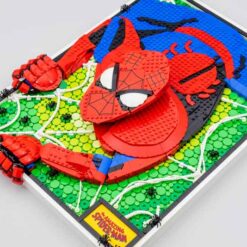 The Amazing Spider Man Pixel Art Canvas 31209 88010 31209 Marvel Ideas Creator Building Blocks