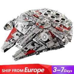 K-Box 10521 Star Wars Millennium Falcon With Motor UCS Star Destroyer Building Blocks Kids Toy 75192 05132 21026