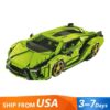 Mould King 10011 Mini SAI Sports Collectible Model Car Set Building Blocks Kids Toy
