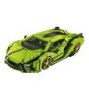 Mould King 10011 Mini SAI Sports Collectible Model Car Set Building Blocks Kids Toy