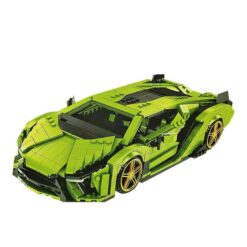 Mould King 10011 Mini SAI Sports Collectible Model Car Set Building Blocks Kids Toy