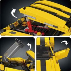 Mould King 10046 Dodge Viper Supercar Racing Car Technic 1236Pcs Building Blocks Kids Toy Mould King 10046 Dodge Viper Supercar Racing Car Technic Building Blocks