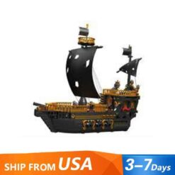 Mould King 13083 Seagull Pirate Ship Pirates of the Caribbean Building Blocks Bricks Kids Toy