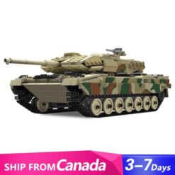 Mould King 20020 Leopard 2 Tank Military World War Technic Building Blocks Kids Toy