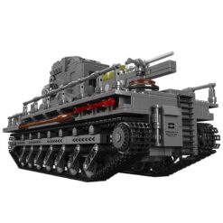Mould King 20028 Karl Mortar Tank Military World War Technic With Remote Building Blocks Kids Toy
