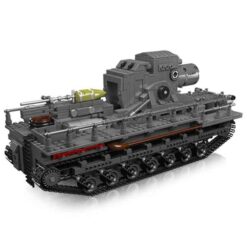 Mould King 20028 Karl Mortar Tank Military World War Technic With Remote Building Blocks Kids Toy